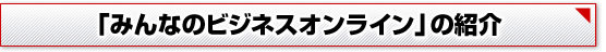 「みんなのビジネスオンライン」の紹介